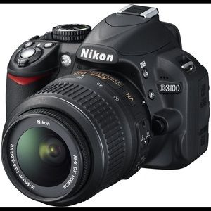 Nikon D3100 + 18-55 3.5-5.6 AFS NIKKOR lens + fish eye lens